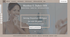 Desktop Screenshot of matthewduboisdds.com